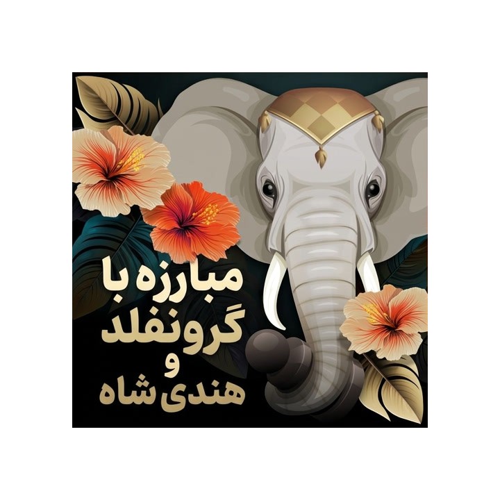 مبارزه با گرونفلد و هندی شاه (GM Michael Roiz) | آموزش شطرنج