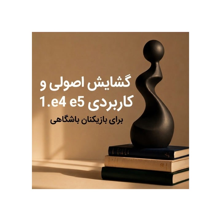 دوره آموزشی 1. e4 e5 برای بازیکنان باشگاهی - مدرس Benner